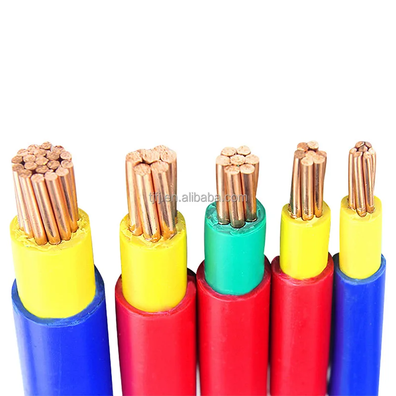 BVV series wire  variety of specifications wire Double insulated cable with oxygen-free copper core wire