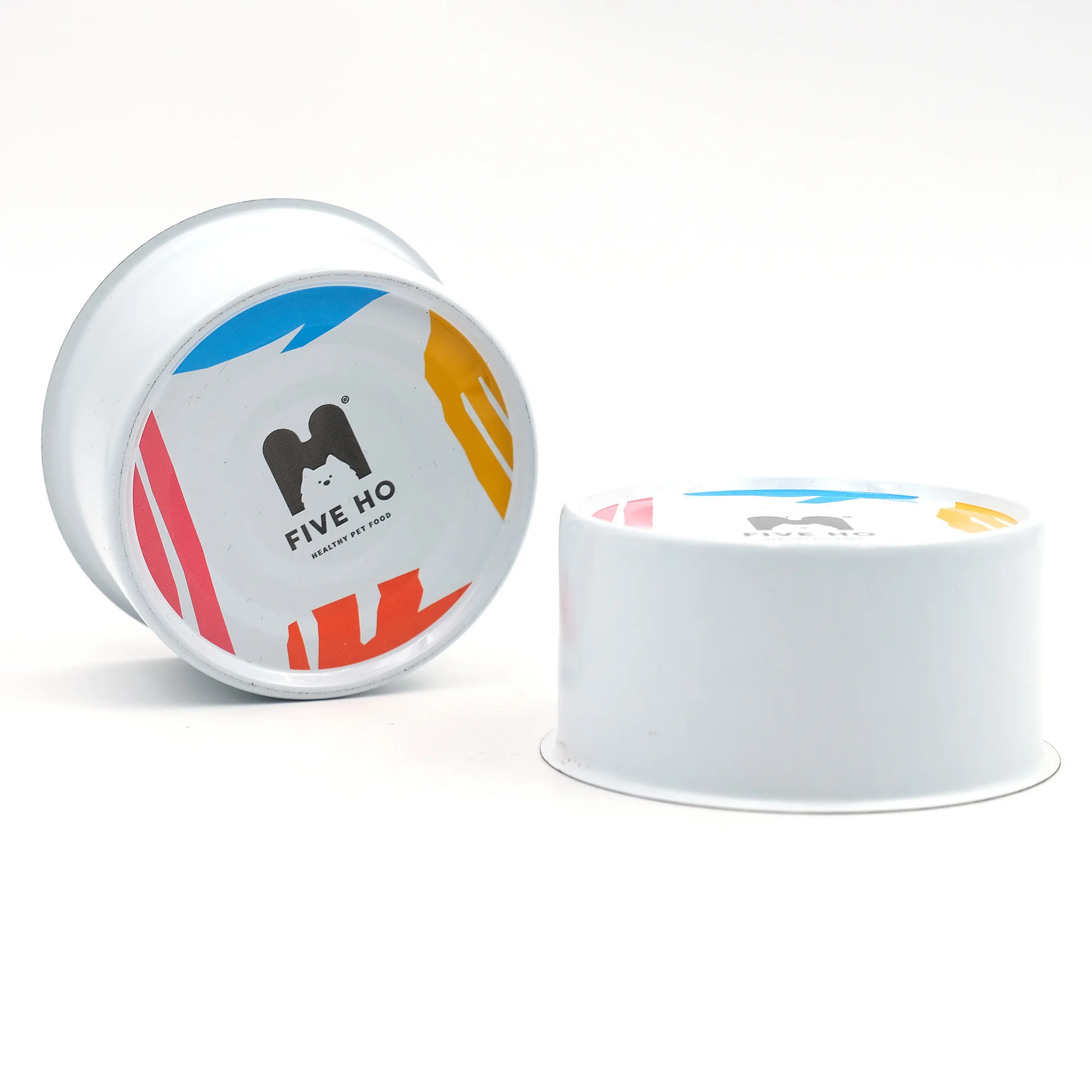 634# 2 Piece Fish Round Tin Can Tinplate Empty Tin Can for Food Packaging Healthy Pet Food