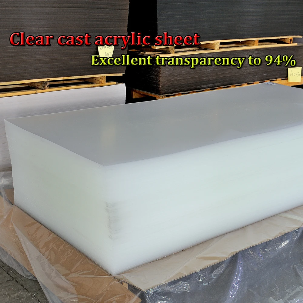 OLEG high quality wholesale 3mm clear cast acrylic sheet,transparent acrylic plate