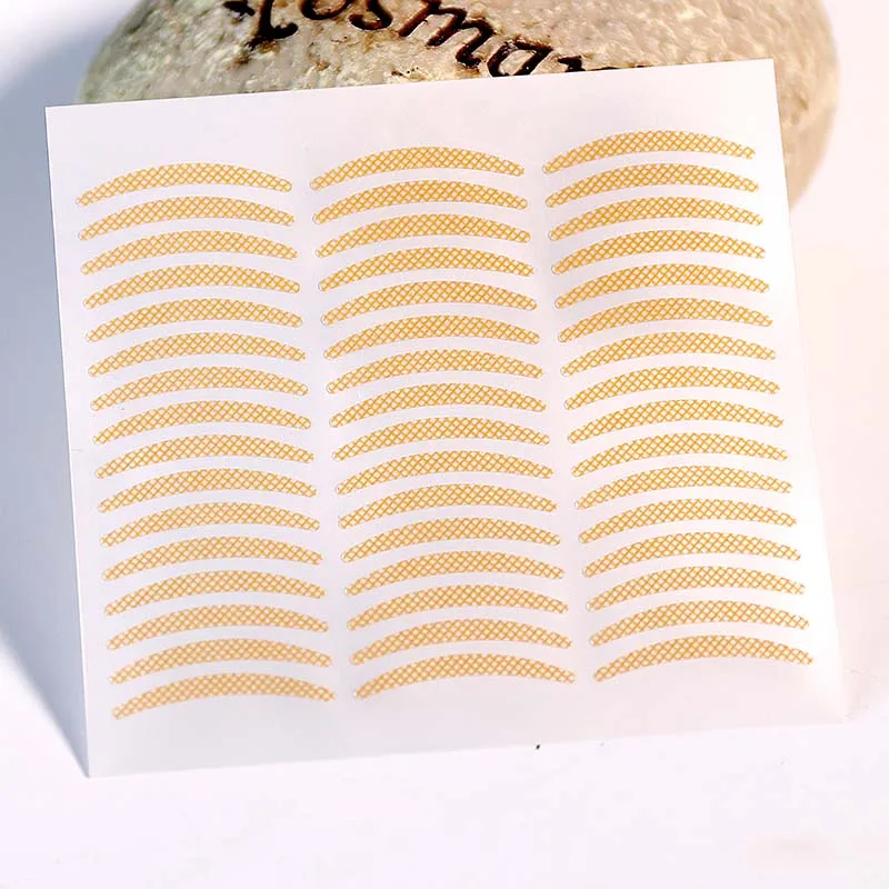 288pcs Invisible Breathable Lace Self-adhensive Medical-use Fiber Eye Tape Double Eyelid One Side Sticky Double Eyelid Tapes