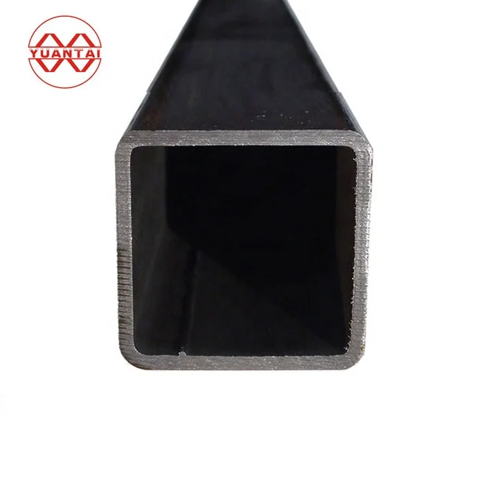 EN10210 S355 steel suppliers square rectangular hollow section black iron square steel tube pipe