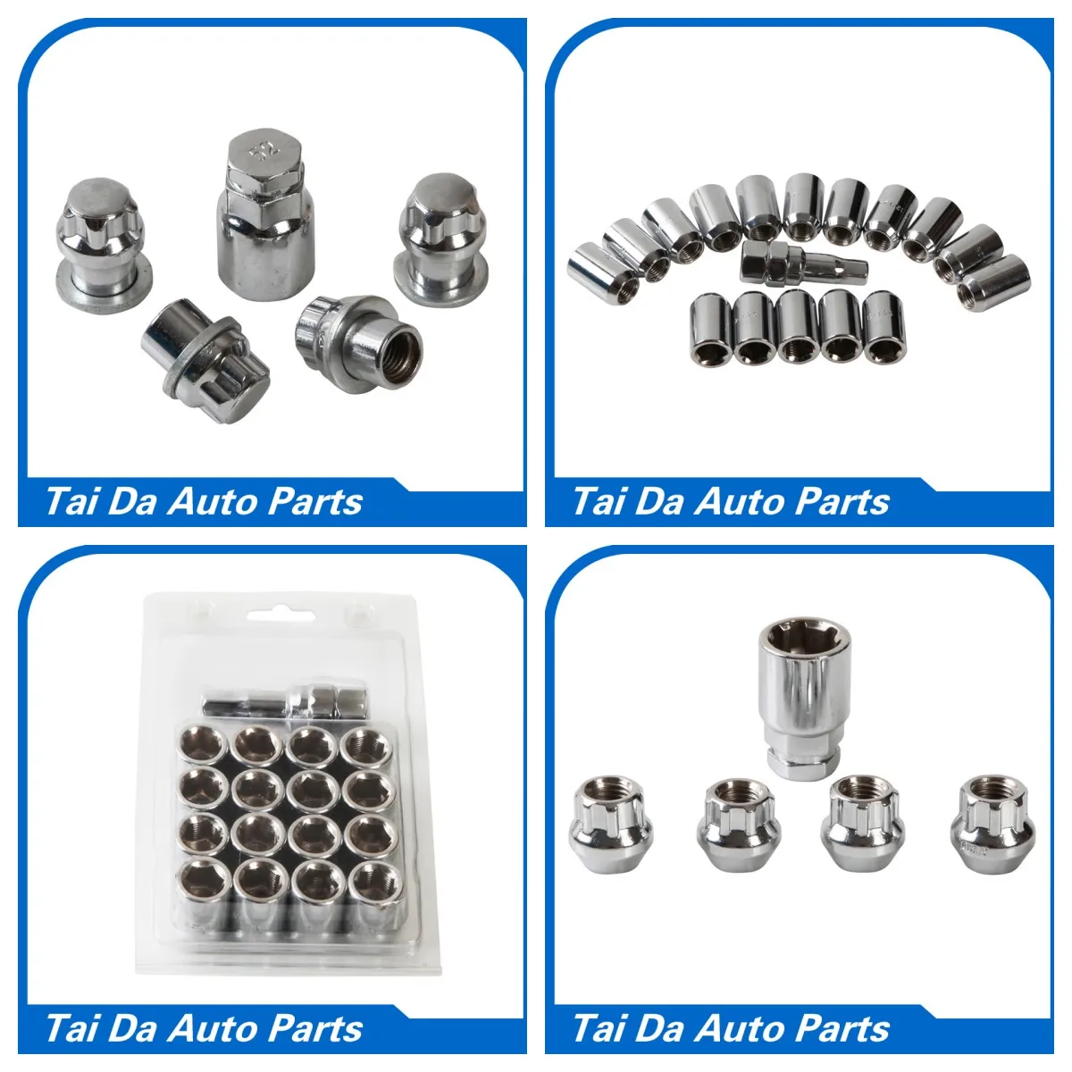 4+2 Wheel Lock Bolt Sets
