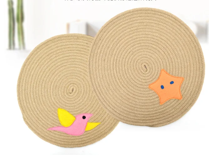 china supplier amazon hot selling hemp rope pet toy scratching pad board for cat