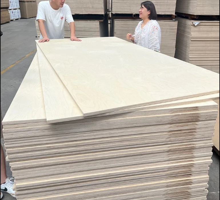 wholesale price 3mm 9mm 12 18mm lvl hpl basswood poplar birch pine laminated veneer commercial plywood sheet for russian vietnam