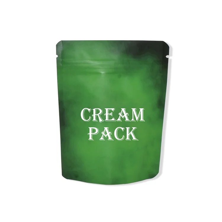 Custom Logo Print Matte Smell Proof Packing Mini Zip lock Mylar Plastic Candy Packaging Bags With Window