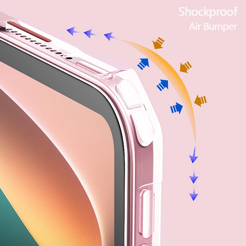 Aurora 1 Acrylic Hard PC Soft TPU edge case for iPad 10.9 10th gen 2022 case