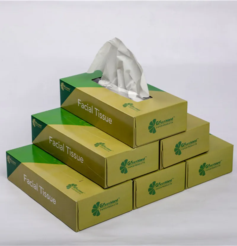 Бытовых и офиса целлюлоза, не бывшая в употреблении и 2 прослойные покрышки делая машину для лица для ухода за лицом ткани