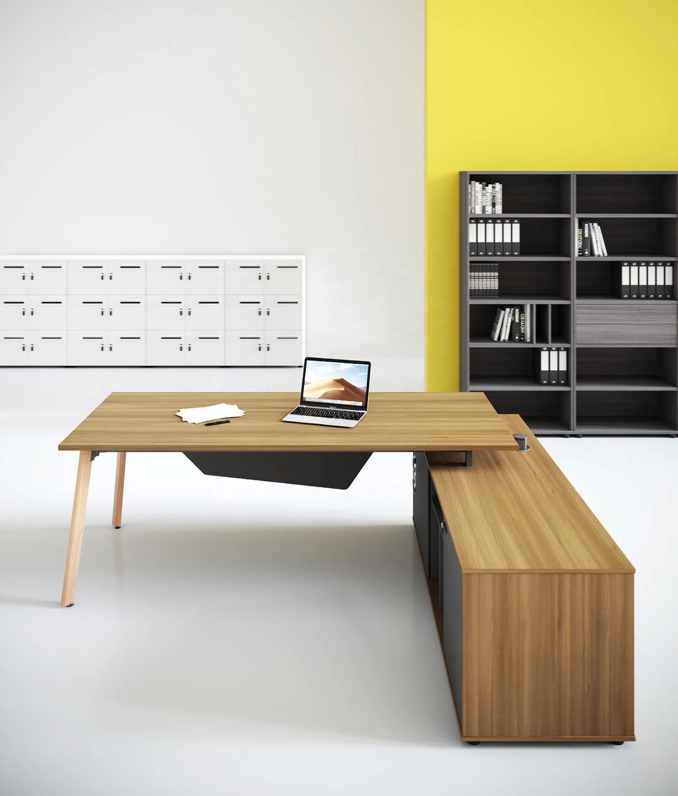 2021 Customize Smart Office Luxury commercial office building  complete series wood Metal all in one smart work 5 star product