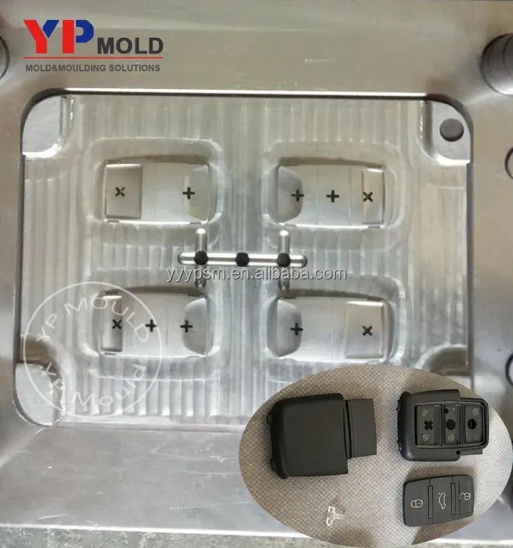 Customized High Precision Car Key Remote Shell cover Molding Service Plastic Injection Mold Mould for car key