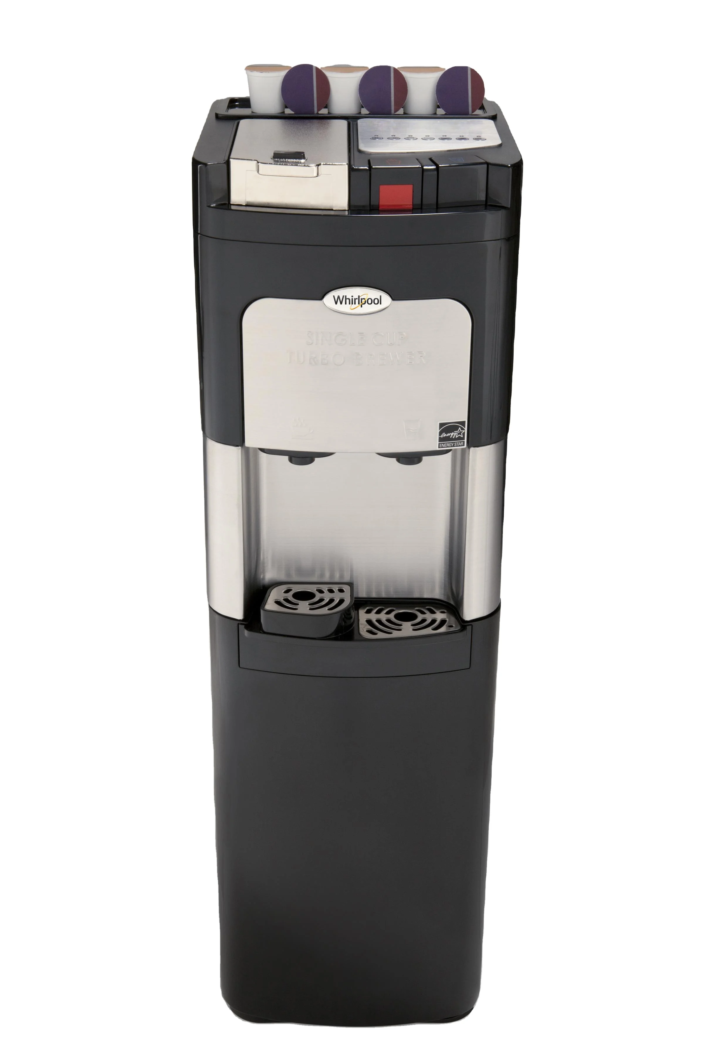 high quality stainless steel or plastic water cooler and coffee maker with self clean function