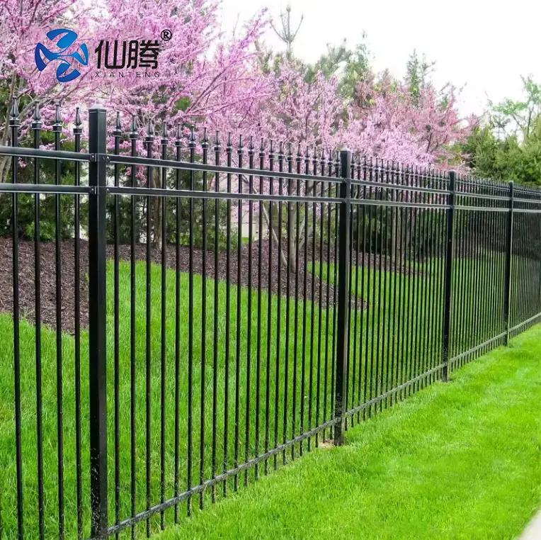 Beautiful Steel Grills Fence Modern Stainless Outdoor Yard Home Garden Guardrail