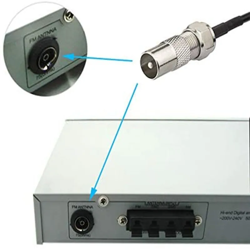 Long Ran 27MHz Car Antenna with PL-259 BNC Male Connector Magnetic Base CB Radio Aerial Easy Portable Use for Cars