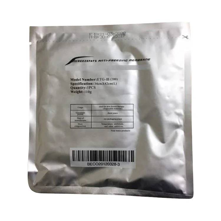 110g 70g 60g anti freeze membranes 70g cryolipolysis gel pads antifreeze membrane for cryolipolysis