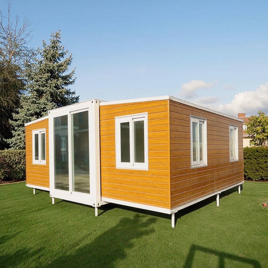20ft 40ft Modular Prefab Steel Mobile Cabin Expandable Container House Folding Container House