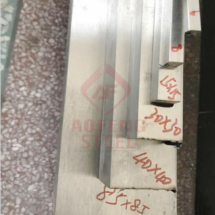 Плоский стержень из нержавеющей стали astm