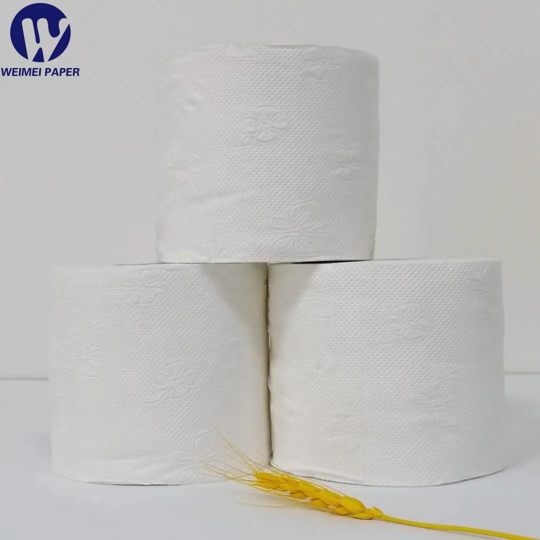 Wholesale 3 ply layer printed core bathroom tissue/toilet paper/toilet tissue roll