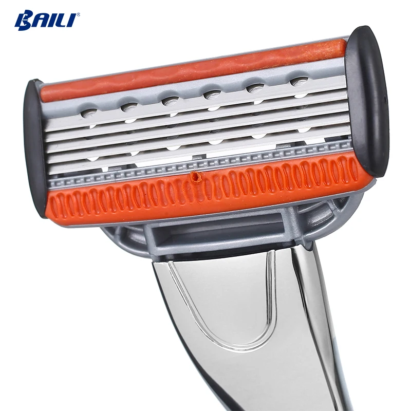 New arrival system triple five 3 5 cartridge shaver blades women mens shaving razor