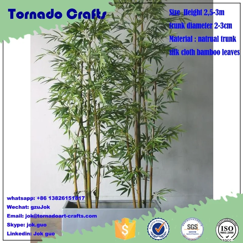 High-grade Lucky Poles Sell Artificial Bamboo Tree Decorative