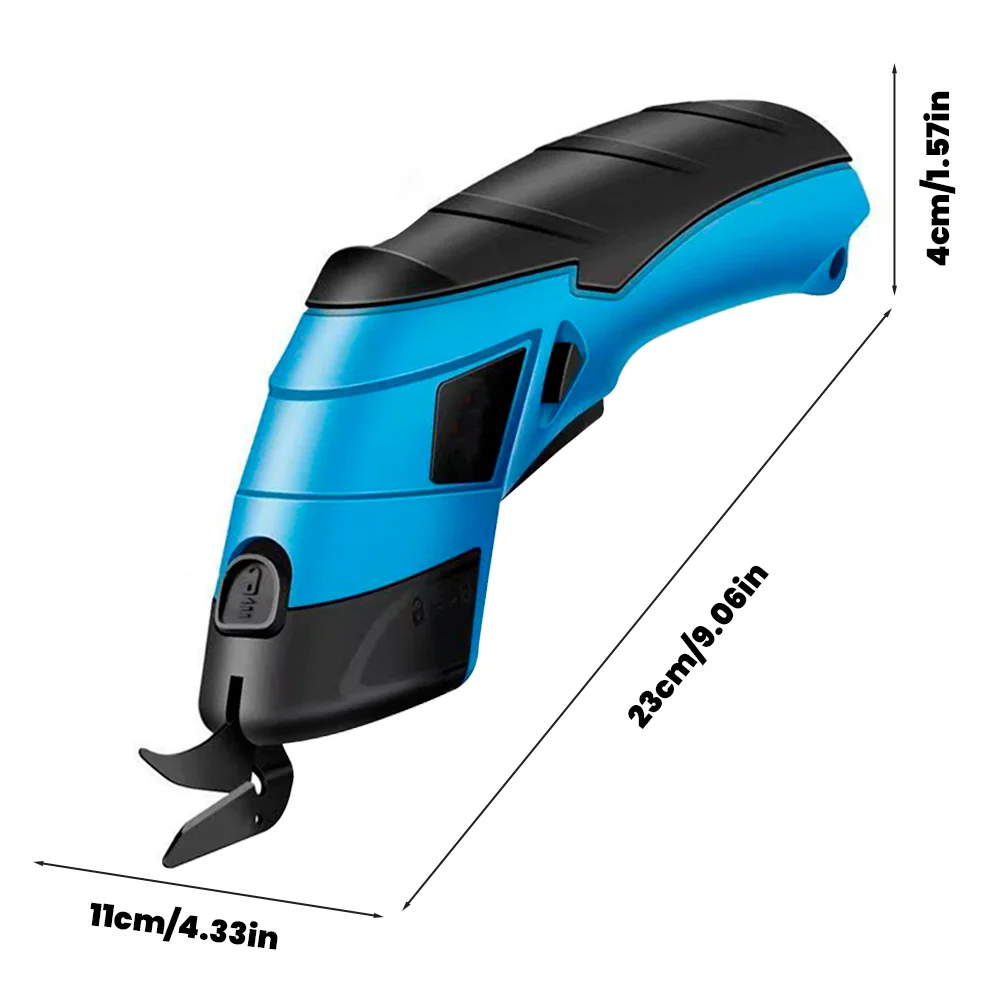 High Quality Portable Carpet Cutter Electric Tailor Shears Scissors Rechargeable Industrial Stainless Steel Serrated DIY Tool