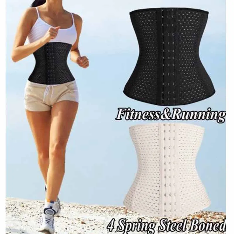 Women Breathable Waist Cinchers Ladies Corset Shaper Band Body Building Postpartum Belly Slimming Belt Modeling Strap Shapewear