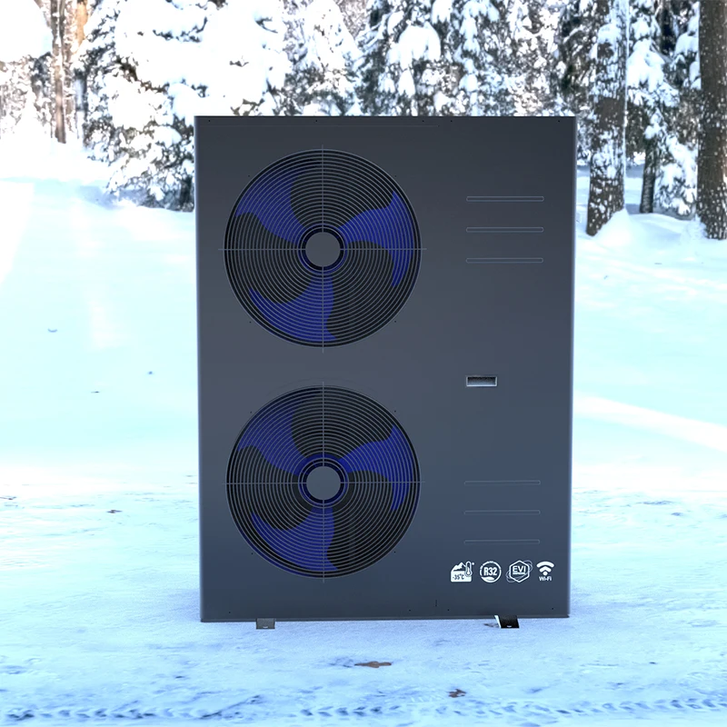 Heating Cooling Hot Water Air Source High Temperature Heat Pump R32