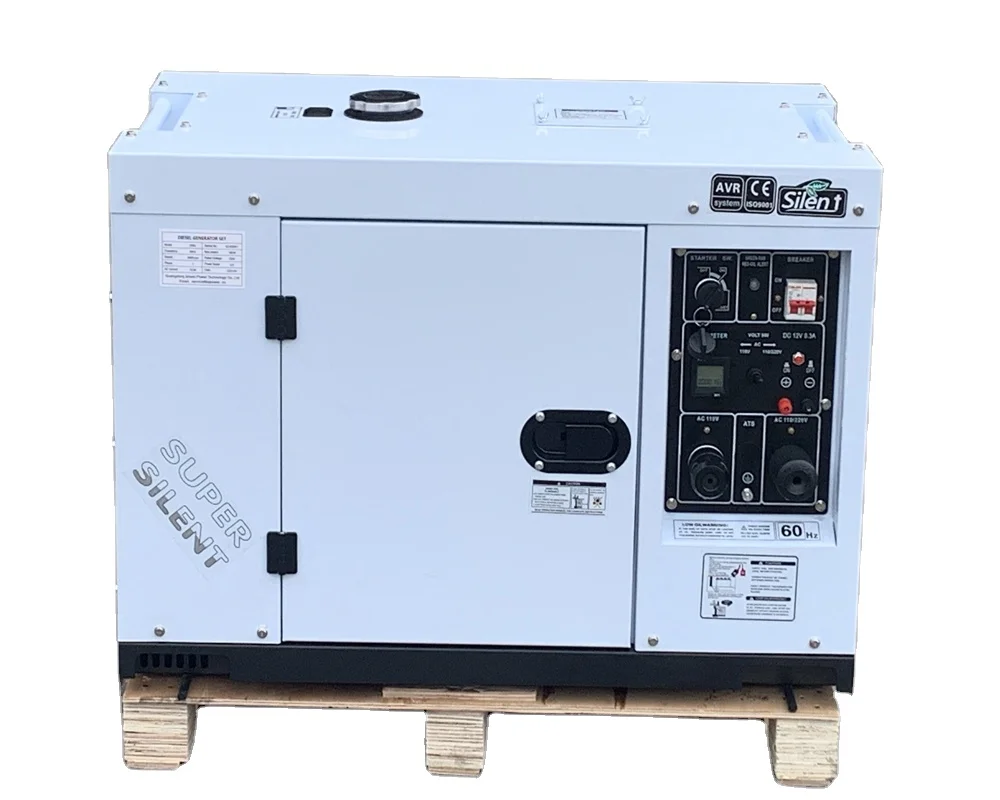 Mini 10Kw 10Kva Silent Type Single Phase Portable Diesel Generator Sets Permanent magnet Home Inverter Cheap Price Generator