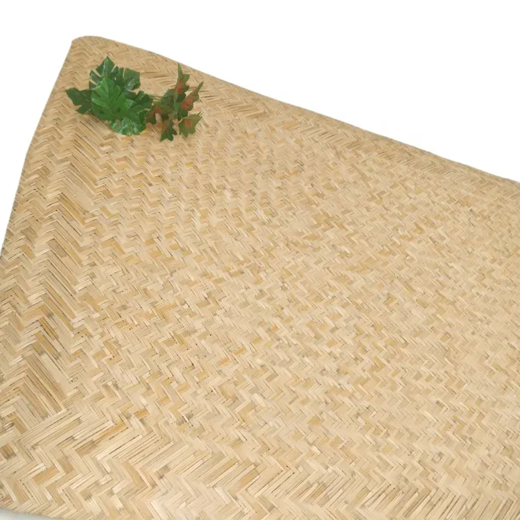 Natural peeled reed mat with shrinking packing from China factory