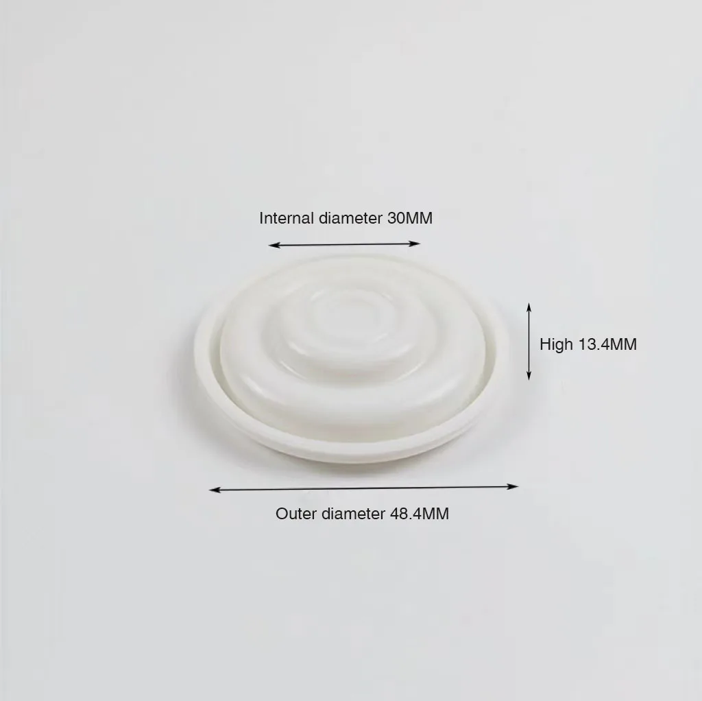 Best selling High Quality silicone diaphragm Compatible with Spectra wearable breast pump accessories white silicone cylinder