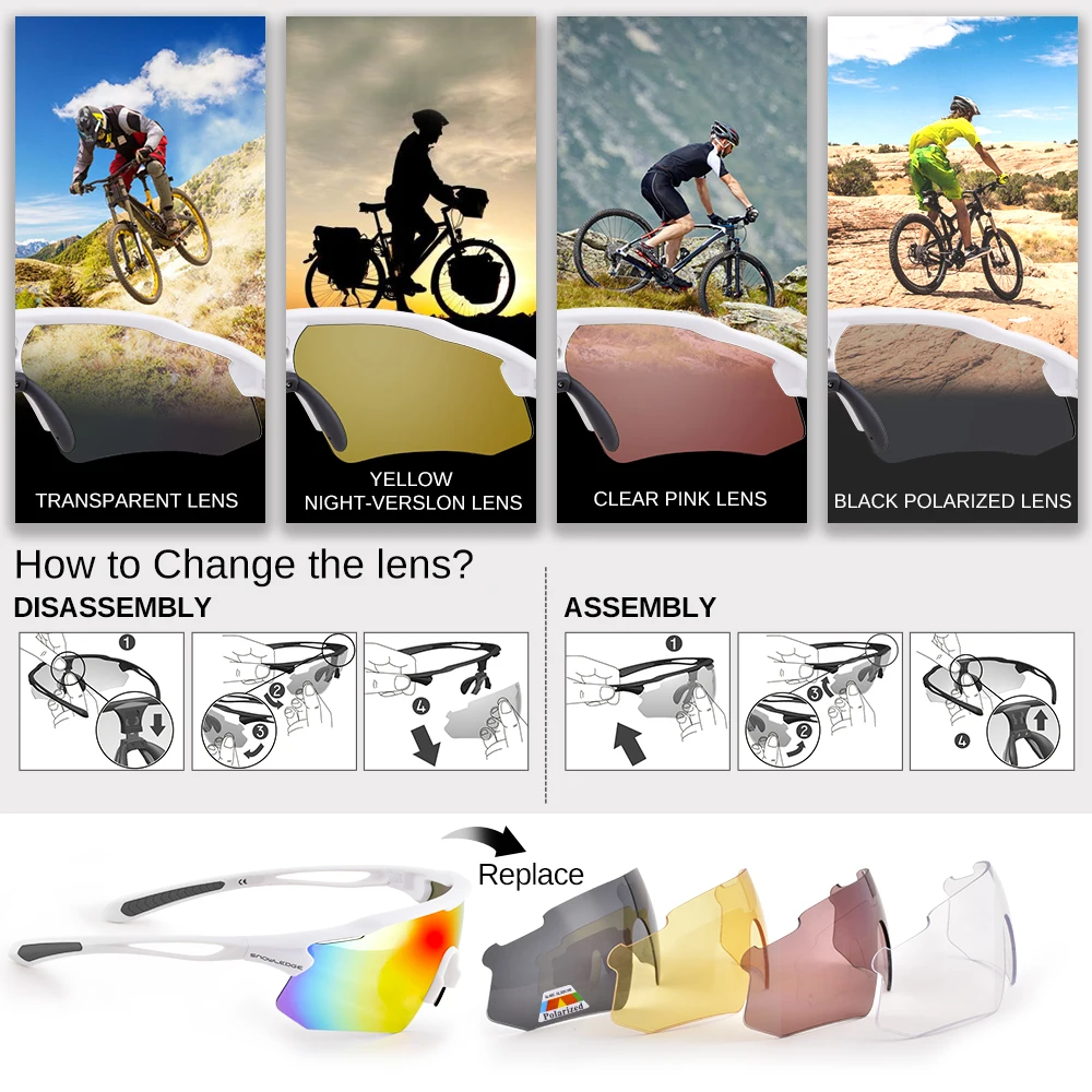 HUBO Wholesale Sports Sunglasses Windproof Cycling Glasses Bike Mountain Bike Sunglasses Men Women Sport Bicycle Eyewear