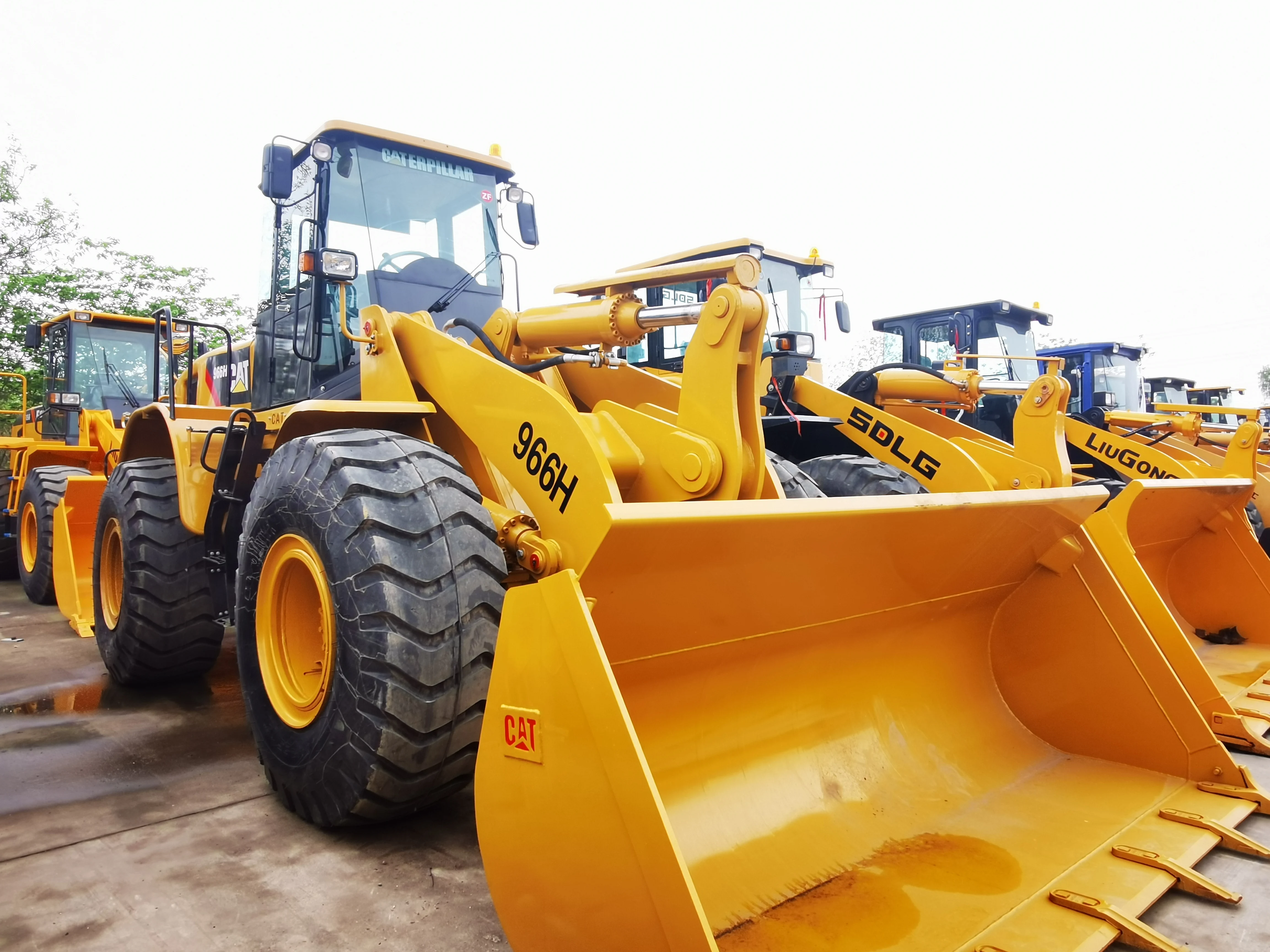 Hot Selling Second-Hand Japanese Caterpillar 966H Wheel Loader 6 Ton Load Short Uptime Focused on Engine Pump Core Components