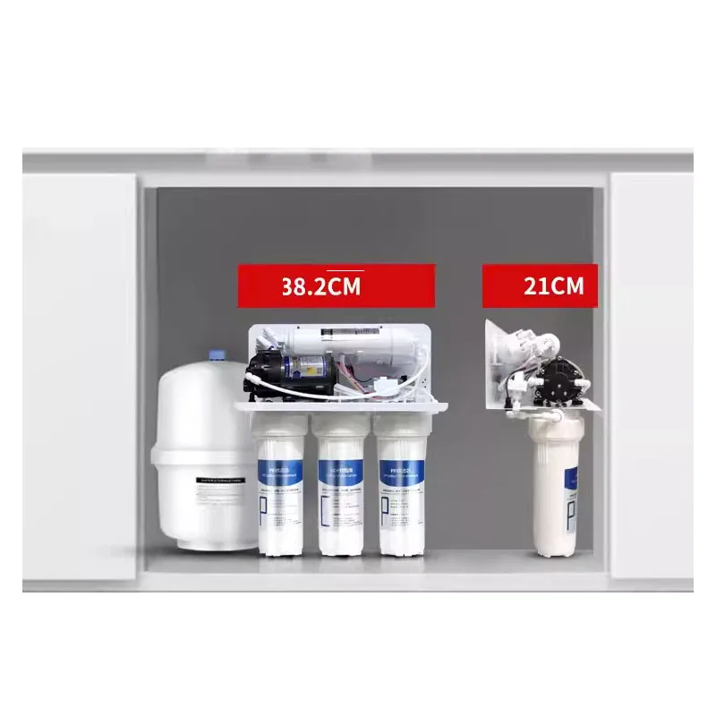 RO 100G with  Portable Aquarium Reef Reverse Osmosis Water Filtration System for Aquarium