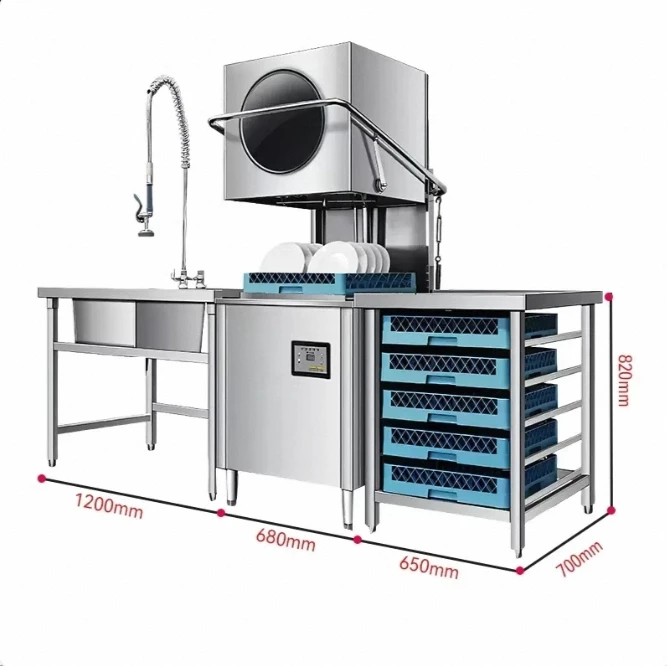 Commercial Kitchen Dishwasher for Hotels Restaurants