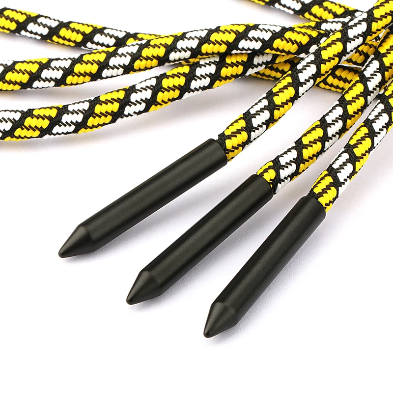 High Quality Round Print Brand Logo Personalized Sneaker Shoe Laces Reflective Diy Metal Aglet