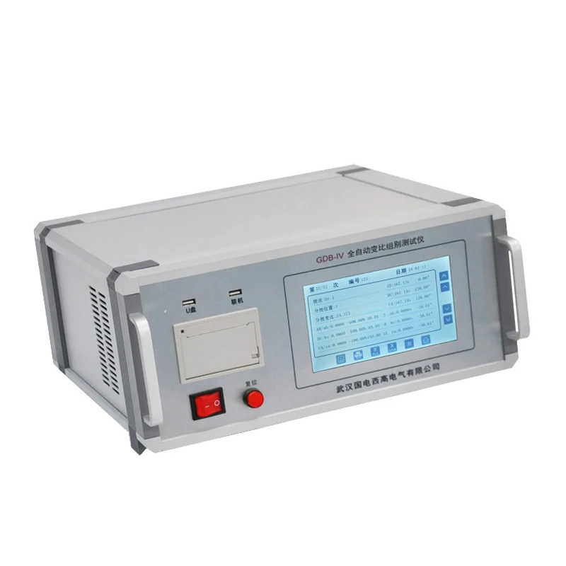 HVHIPOT GDB-IV Three-Phase /Single-Phase TTR Tester for  Transformer Turns Ratio Tester
