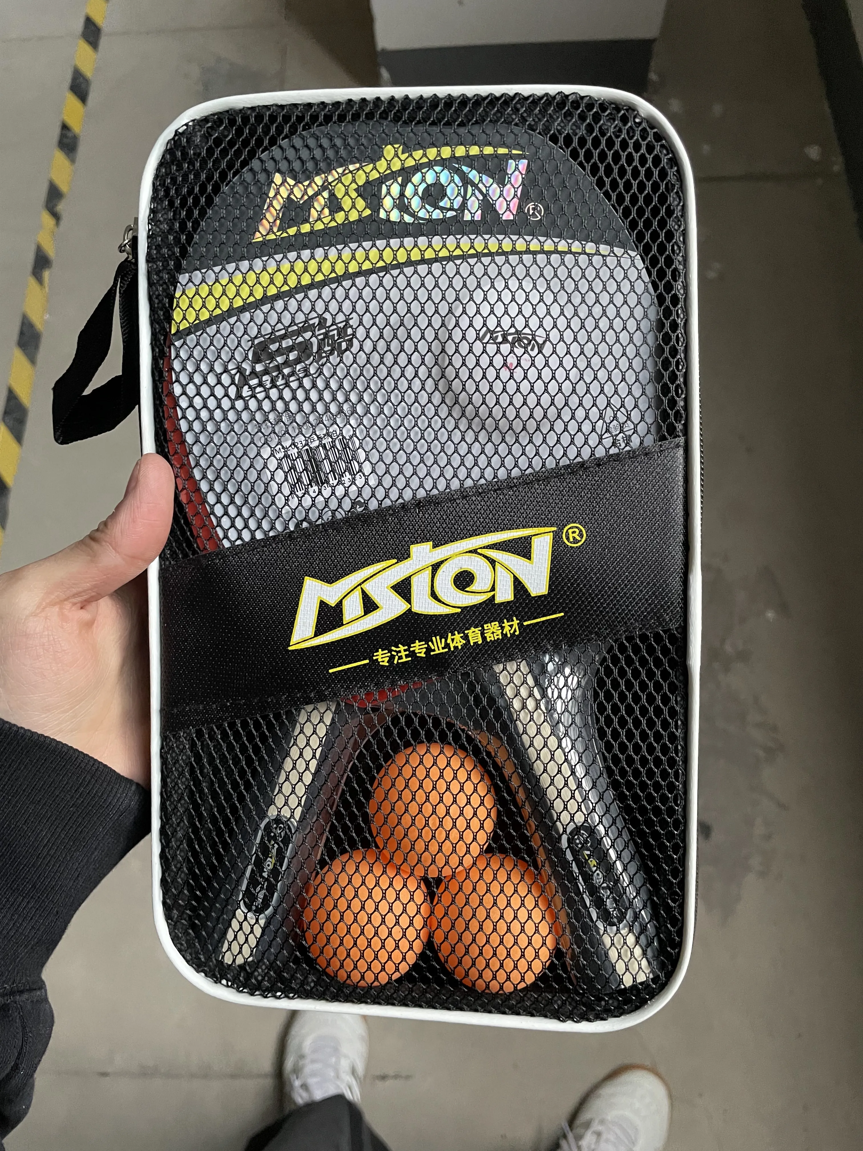 Premium two Rackets And 3 Table Tennis Balls Ping Pon Paddle Sets Table Tennis Rackets Game Accessories