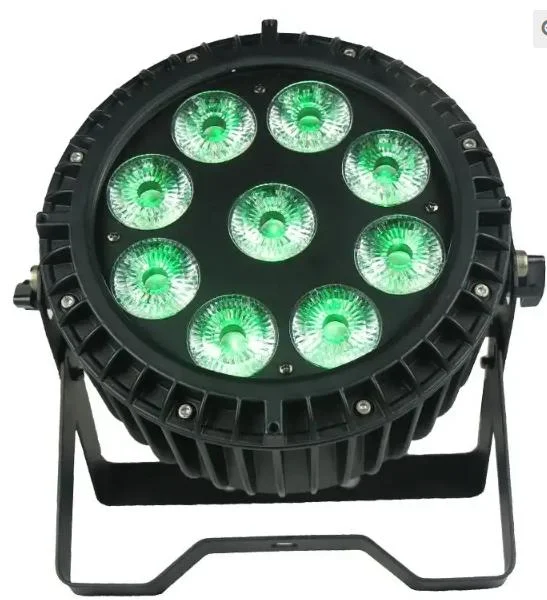 LED 9*18W RGBW 4in1waterproof par light for disco party club bar dj show stage lighting