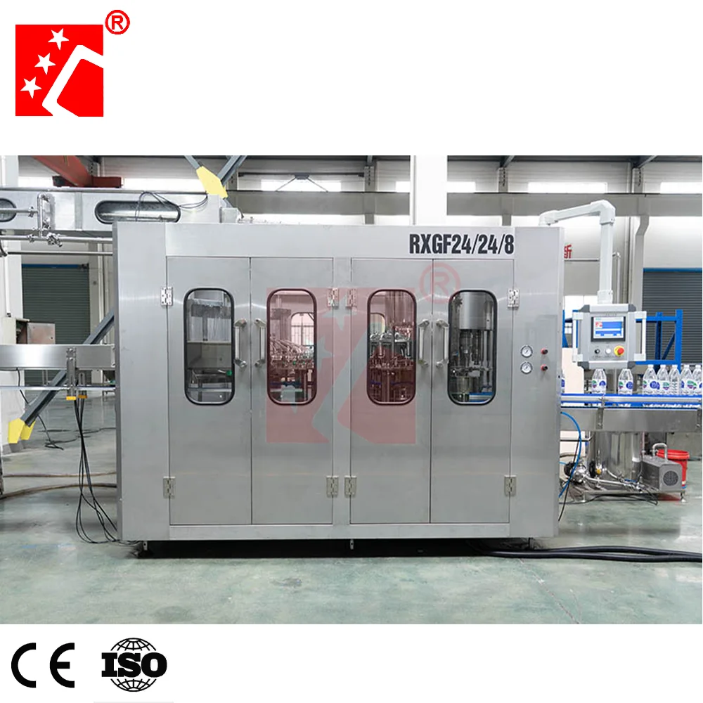 Easy to Operate automatic juices bottling fill machine for beverage production line