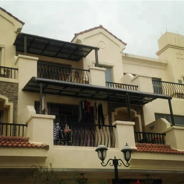 
waterproof metal aluminum frame with polycarbonate gazebo shed pergola 