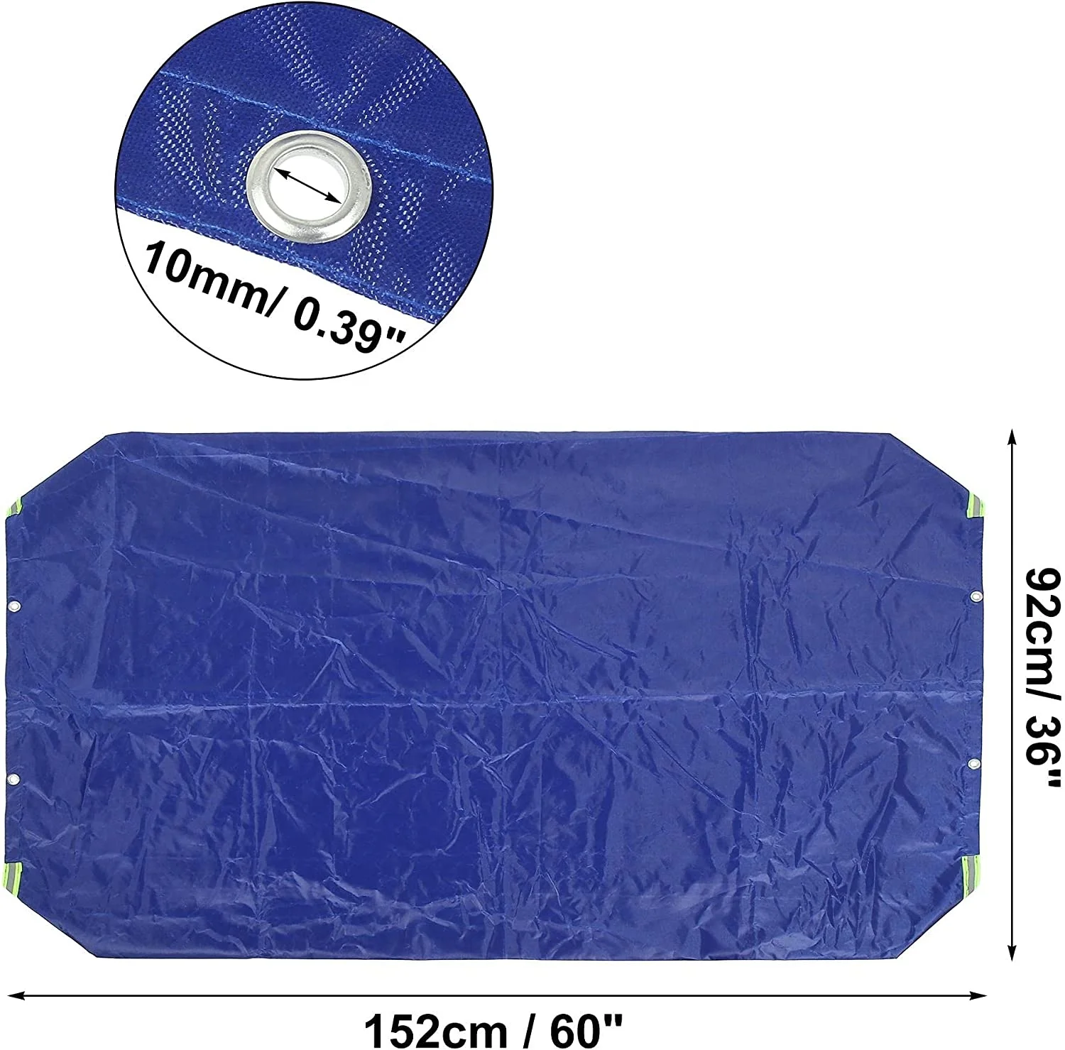 Водонепроницаемый складной чехол из ткани Оксфорд, чехол для туристического прицепа, rv, складной чехол для жилого дома, водонепроницаемый чехол для фургона до 60x36x5 дюймов
