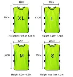 Wholesale Customize numbered football bibs training pinnies scrimmage vest