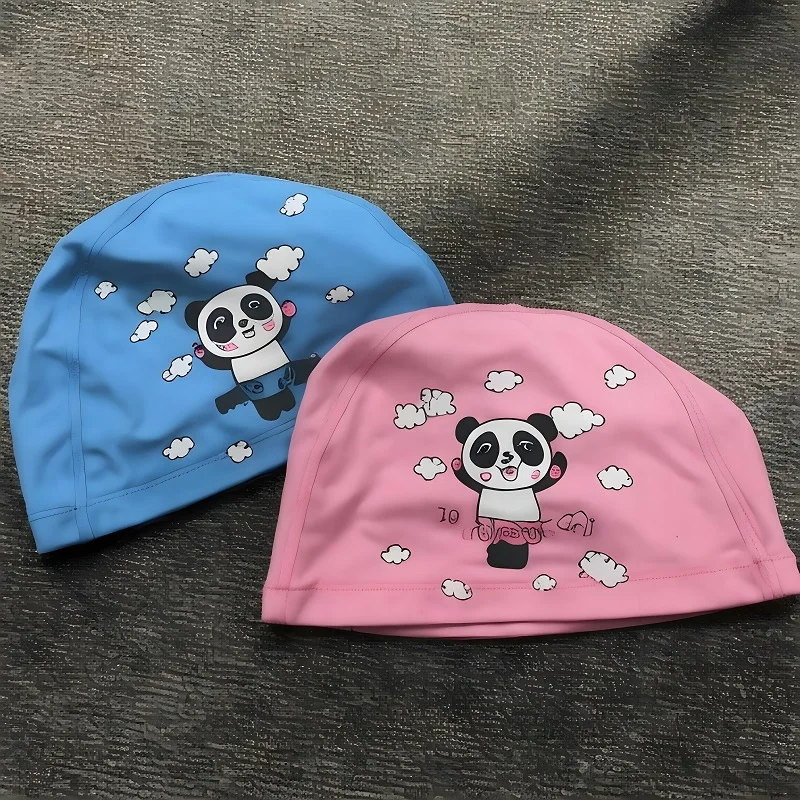 Шапка для плавания 100% силиконовая детская Плавательная шапочка мальчиков и девочек эластичные удобные плавательные шапочки