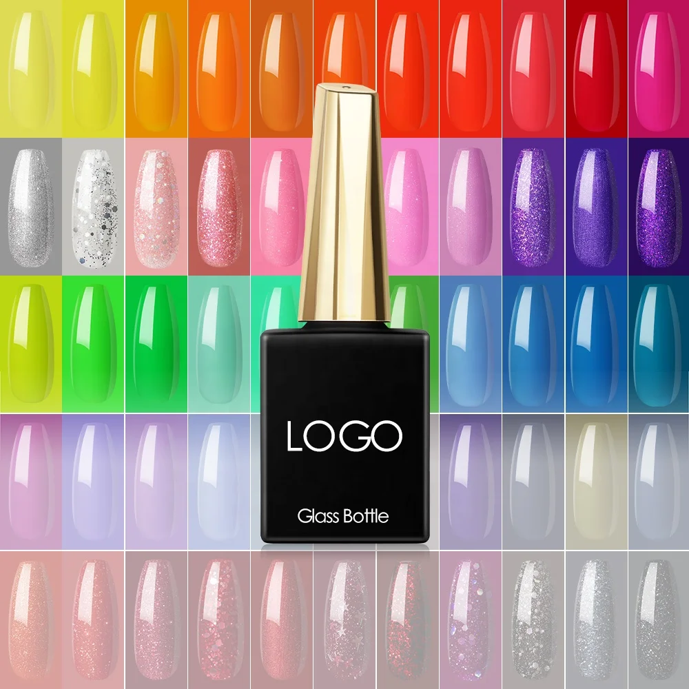OEM 2880 Colors High Quality wholesale Nail Gel Polish UV soak off Customized Private Label