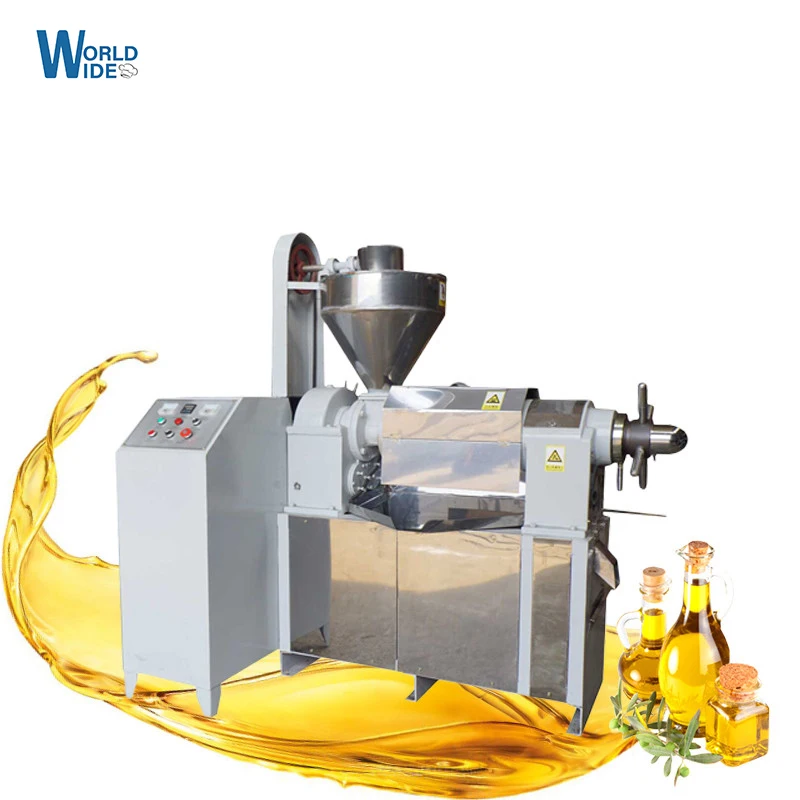 Industrial Masterd 450KG/H-500KG/H Olive Oil Press Machine With Vacuum Filter