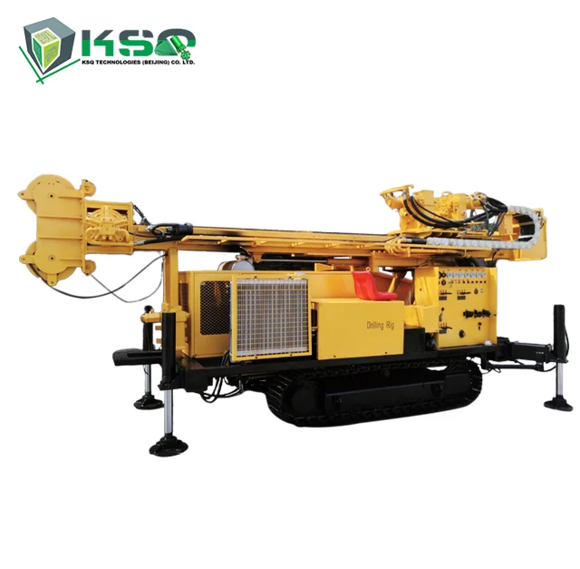 JKDR-1 600m Fully Hydraulic Drilling Rig Crawler Mounted hydraulic rock drill Core Drilling Rig