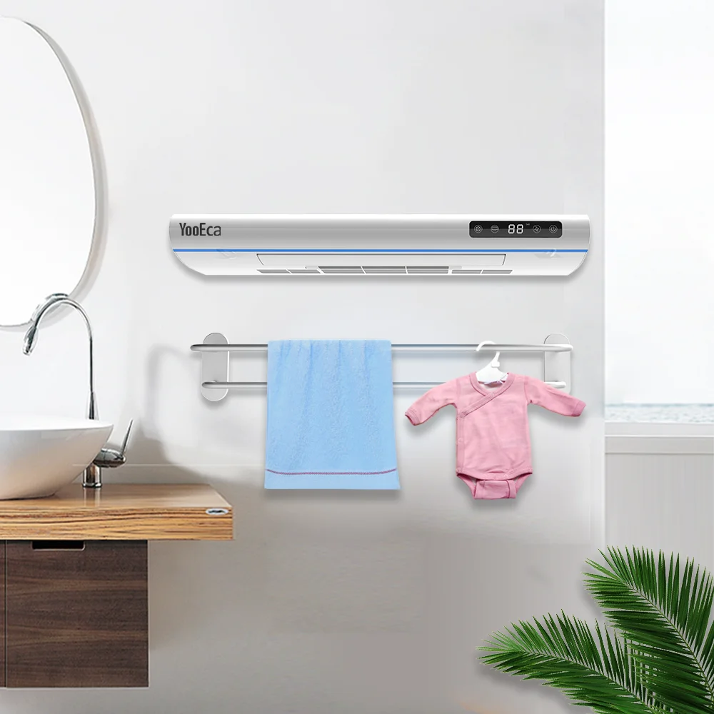 
Smart Bathroom Appliances UV Hot Air Warming 110V-220V Baby Clothes Towel Dryer 