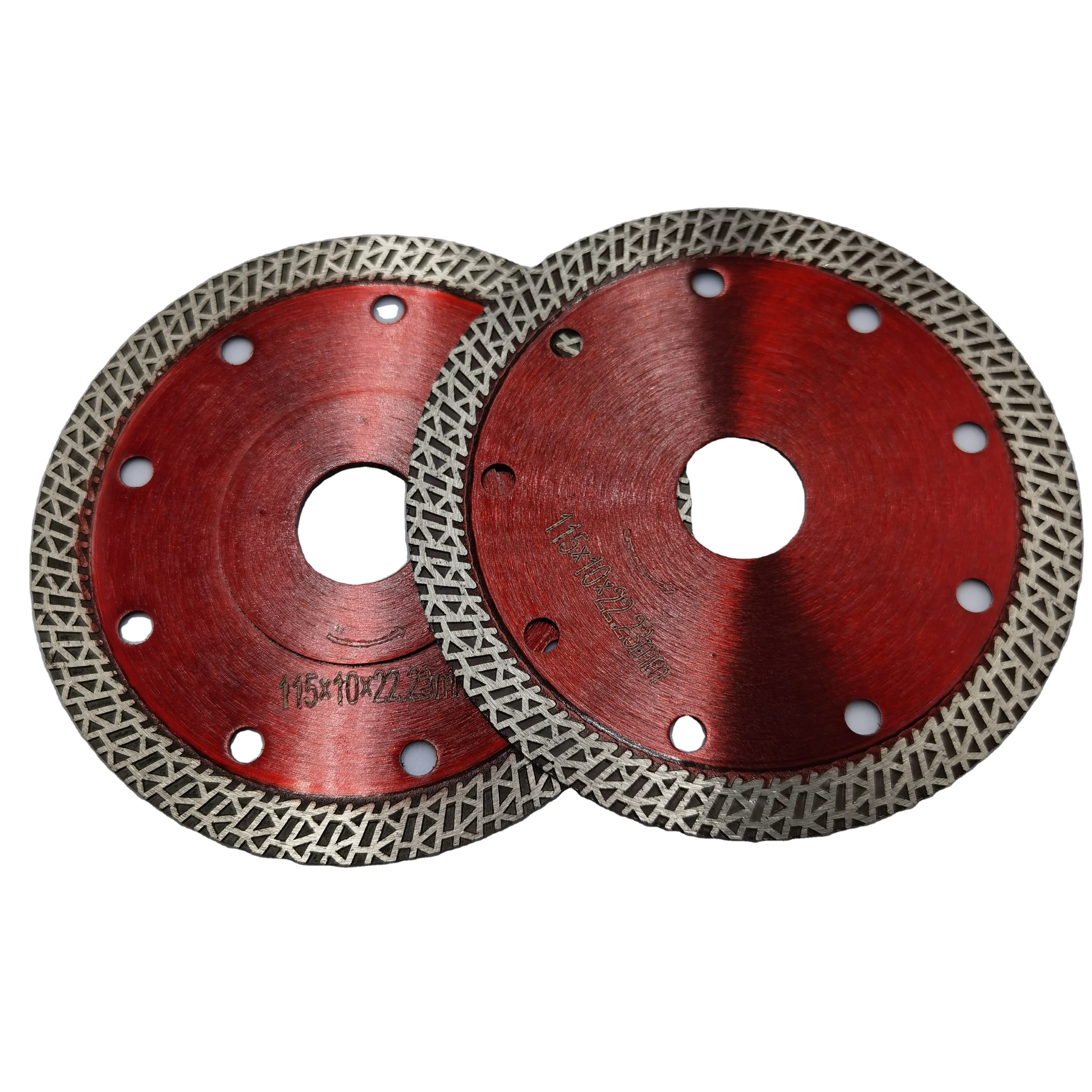 115 mm hot press K turbo diamond saw blade for ceramic tile porcelain cutting disc