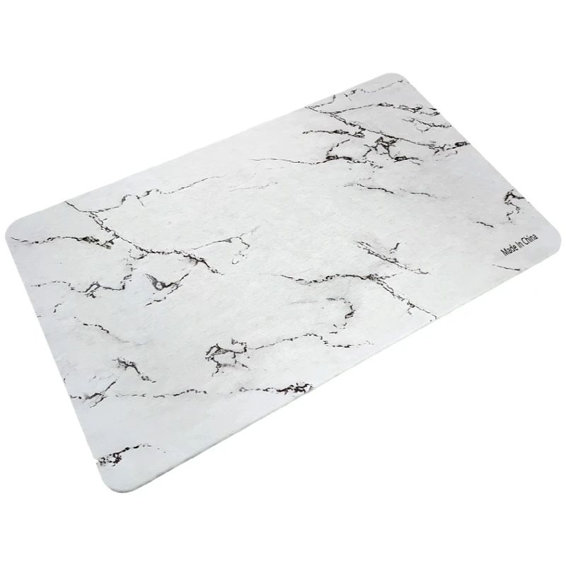 Diatomaceous Earth Bath Stone Mat Fast-Drying Diatomite Absorbent  Bath Mat