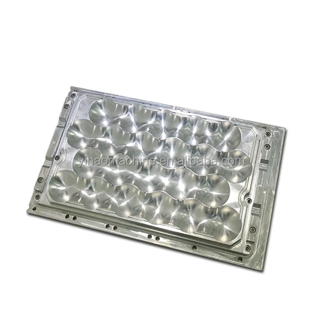 High quality paper pulp mold/Aluminum 6/12/18/24 egg carton box mold for egg box machine