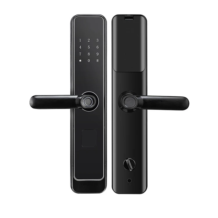 new design fingerprint TTlock app smart lock lock password keyless ic card smart door lock for home