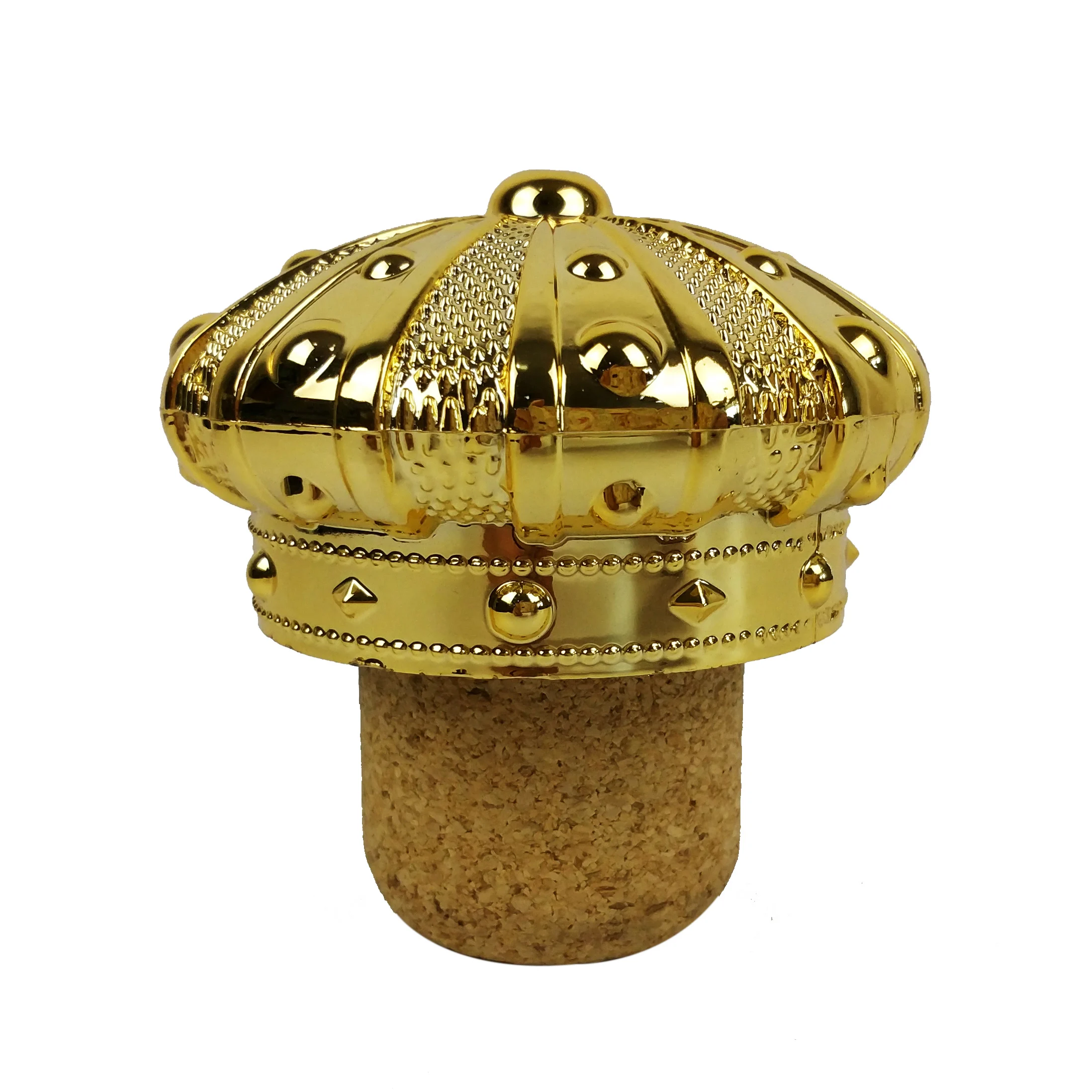 Plastic Screw cap UV coating nature cork stopper aggregated Portugal red wine  Brandy alcohol ABS EC 1935/2004